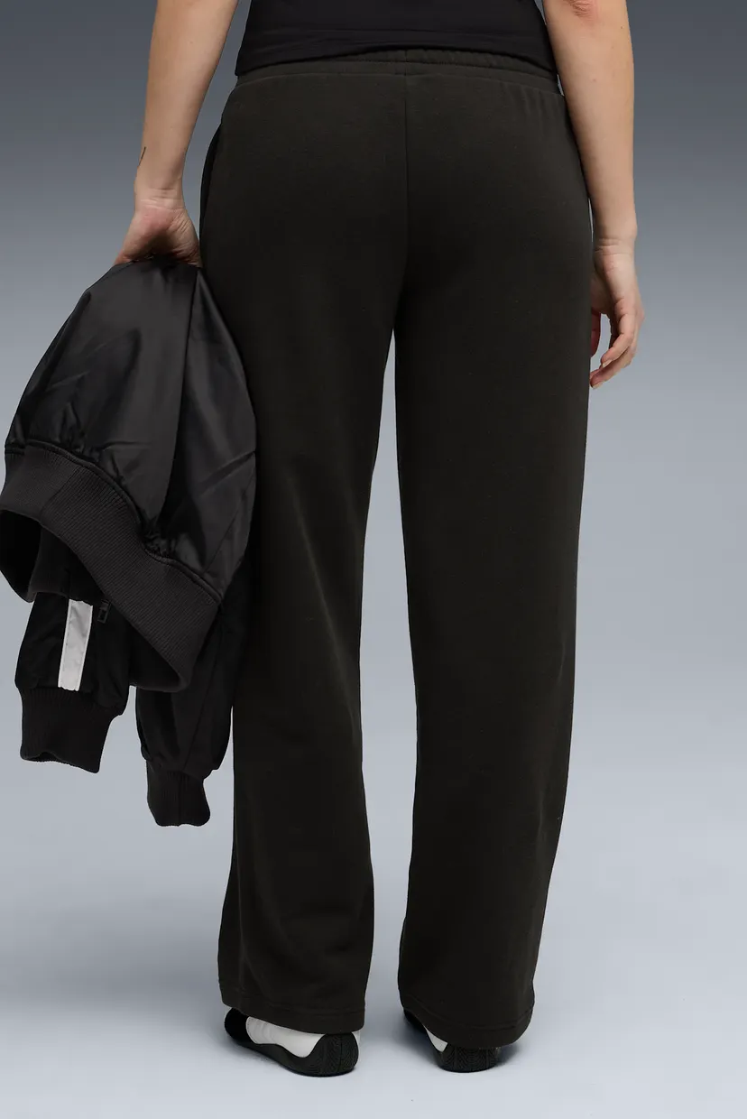 Женские черные спортивные брюки Wardrobe Essentials Sports Legacy Straight Sweatpants Women 3