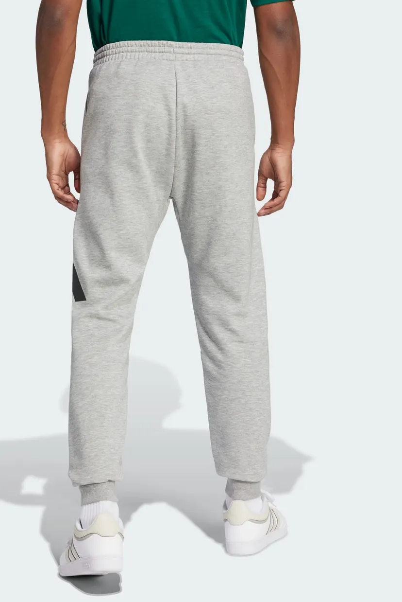 Мужские серые спортивные брюки Essentials Big Logo Cuffed Fleece 3