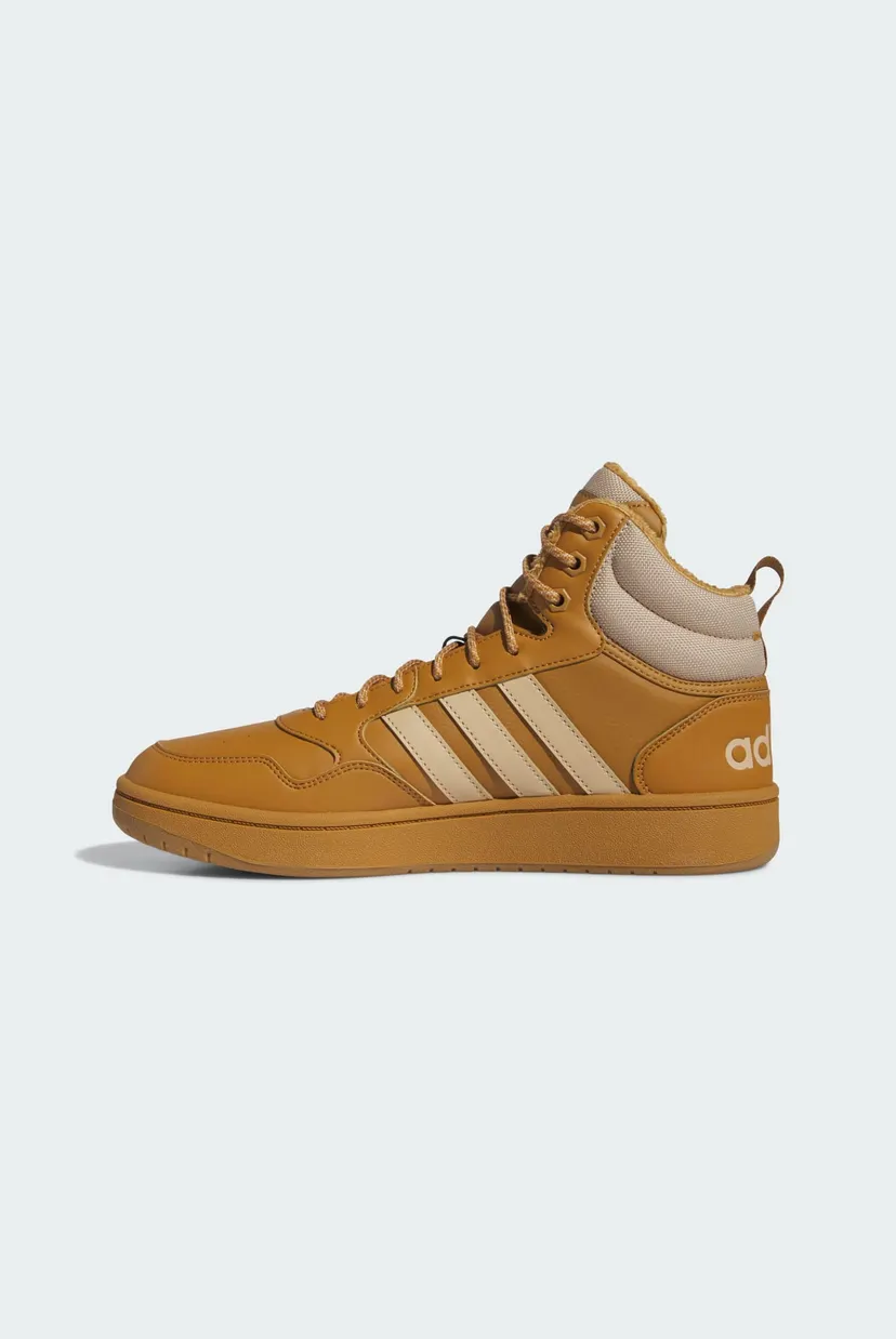 Мужские горчичные хайтопы Hoops 3.0 Mid Lifestyle Basketball Classic Fur Lining 6