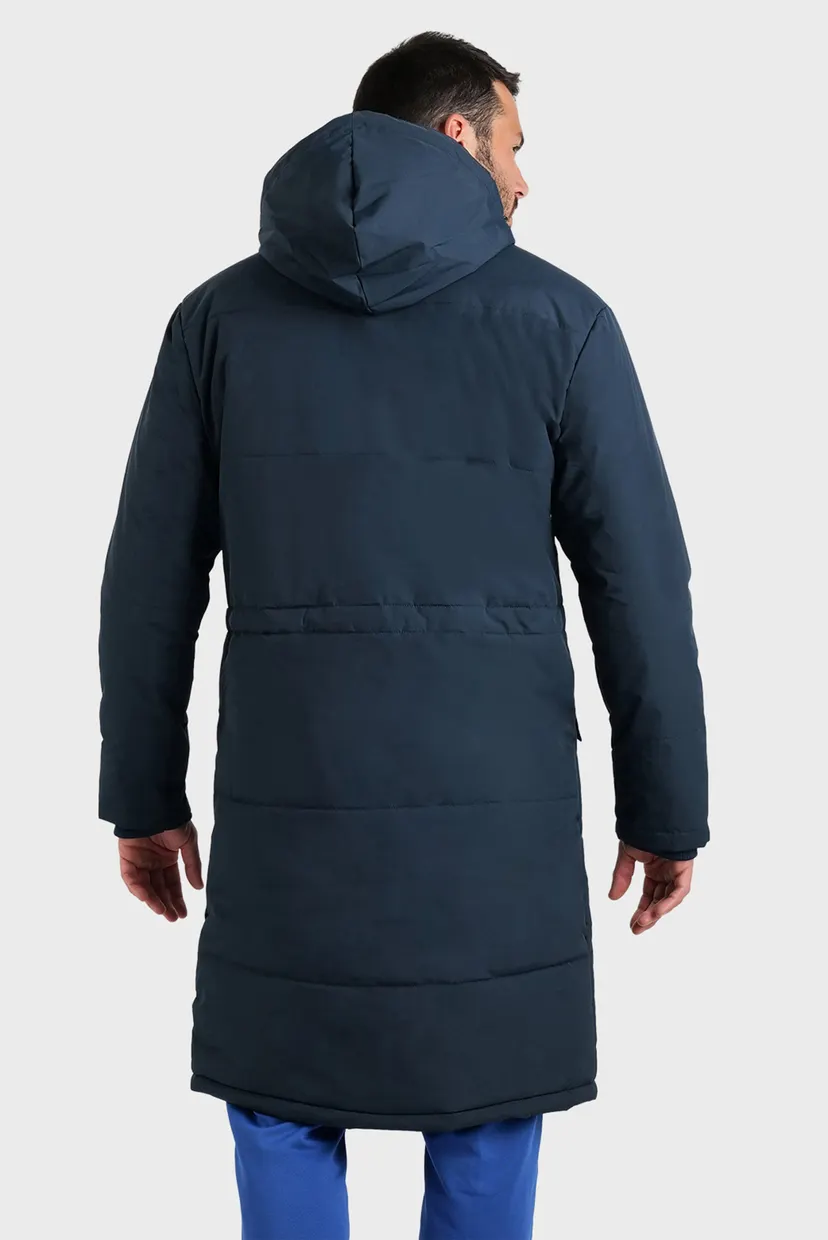 Темно-синяя парка TEAM PARKA SOLID (унисекс) 5