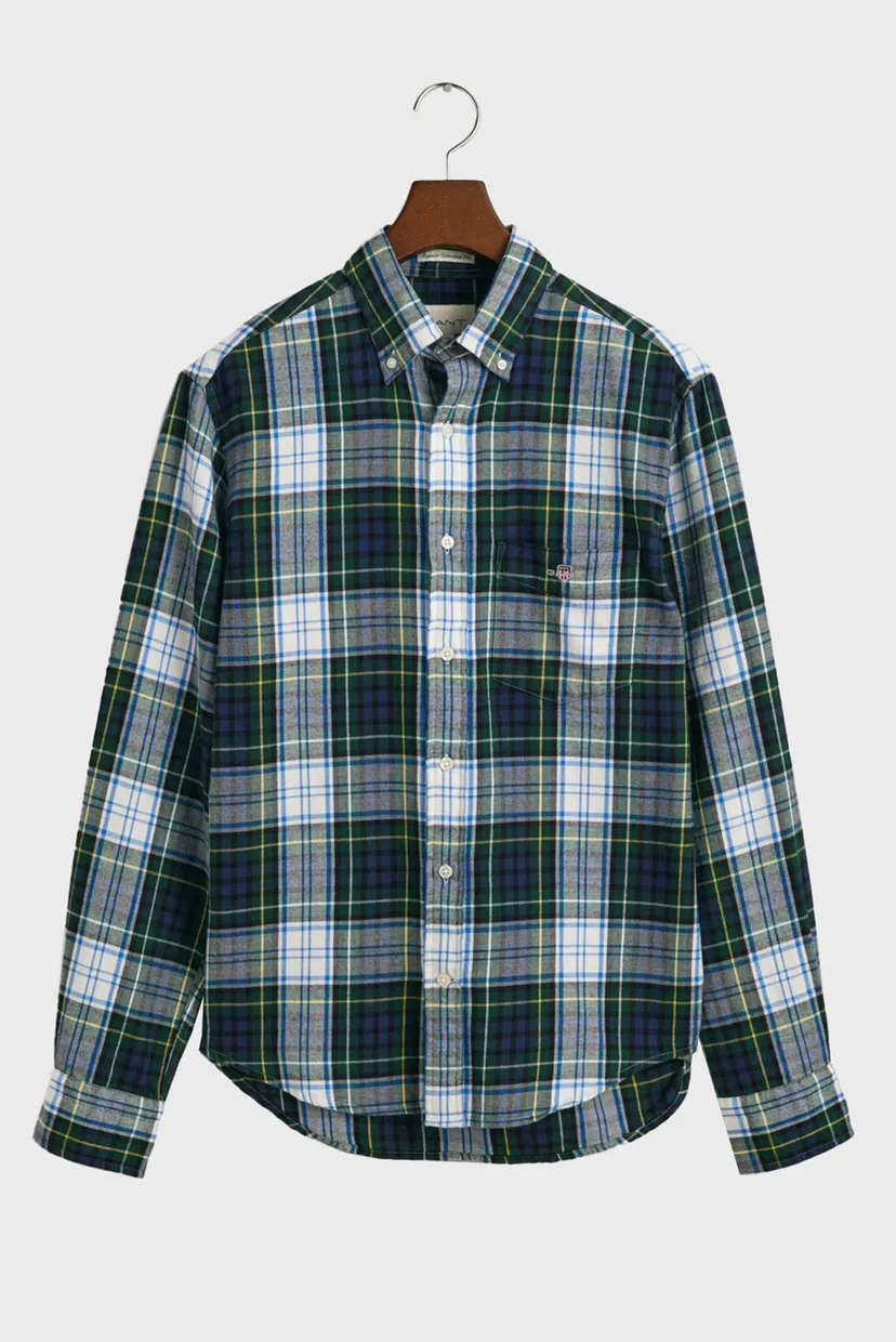 Мужская рубашка в клетку REG FLANNEL CHECK 6