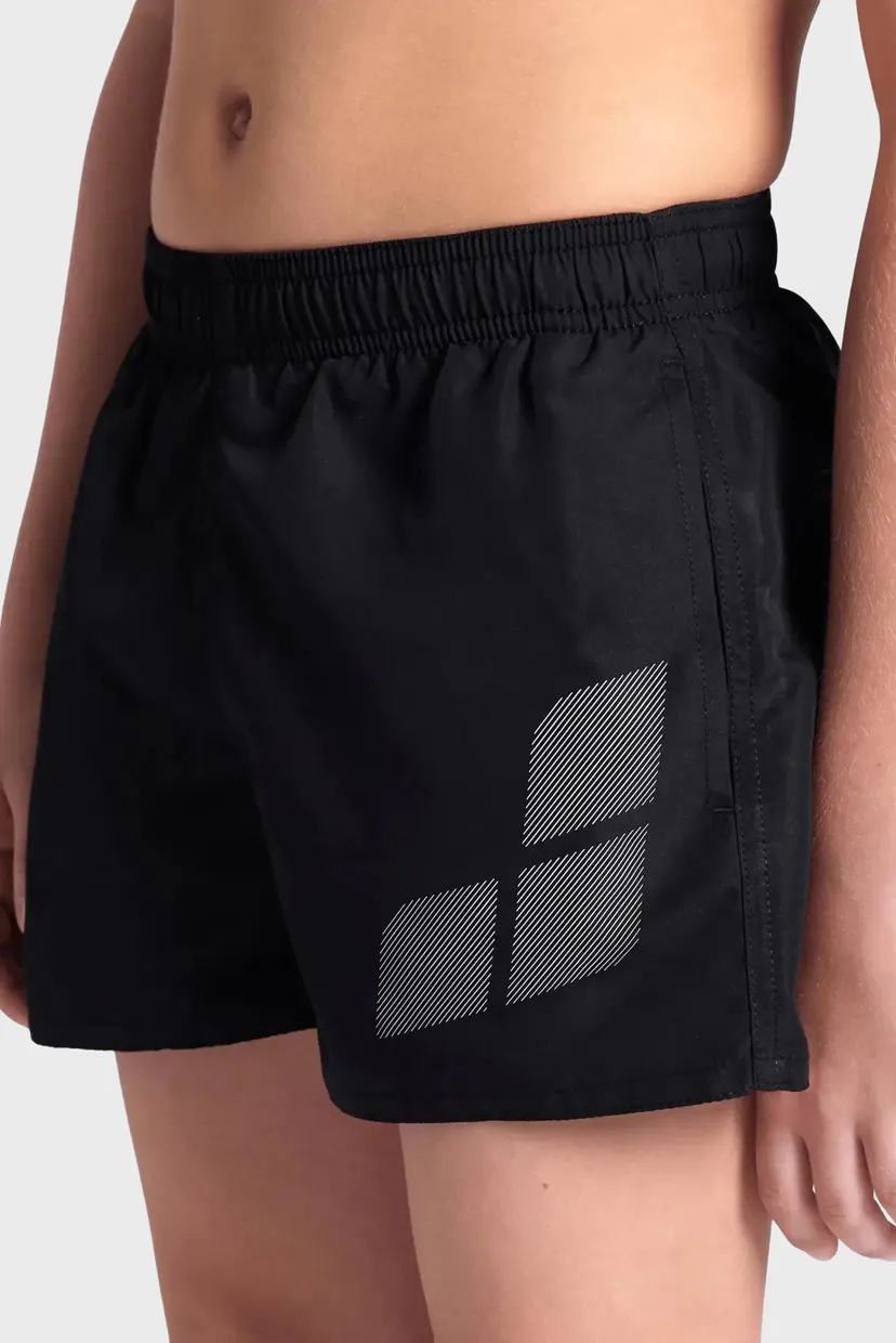 Дитячі чорні плавальні шорти BEACH SHORT LOGO R 4