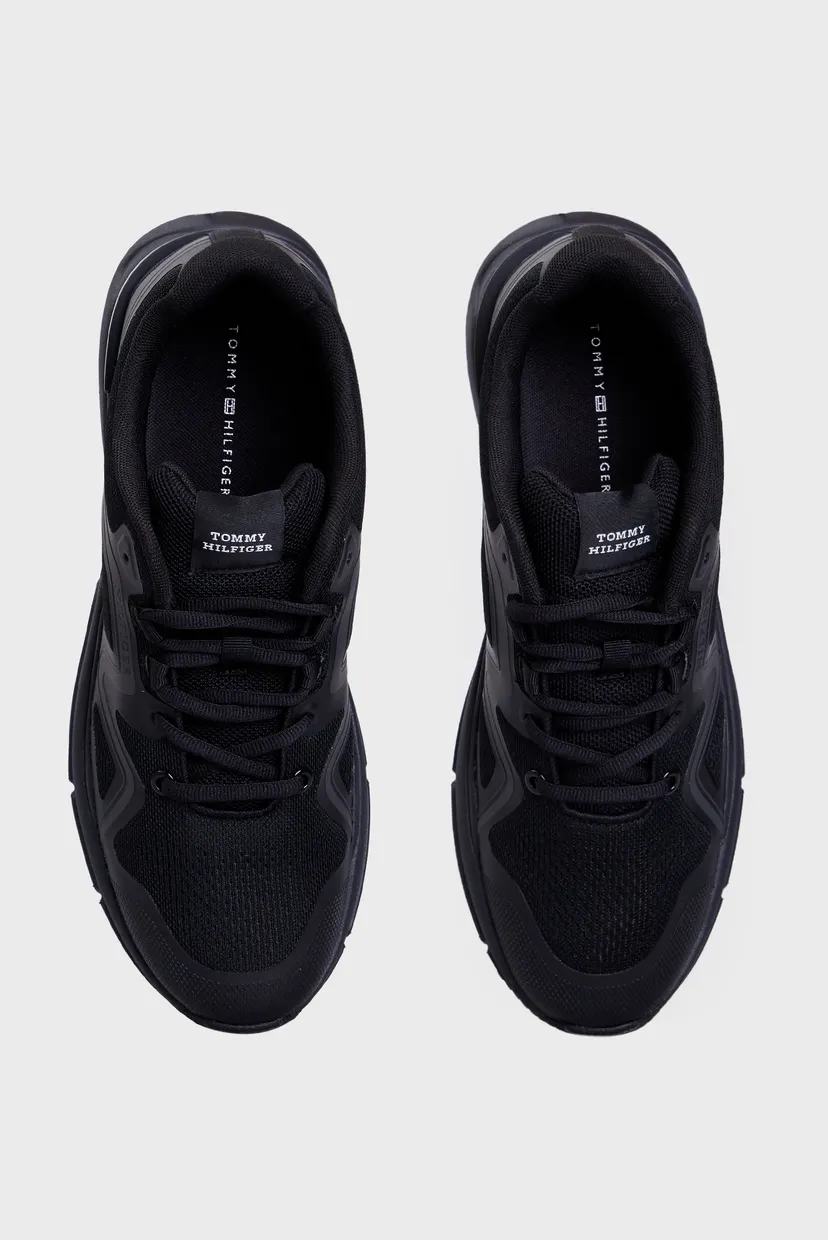 Мужские черные кроссовки M RUNNER TECH KNIT 4