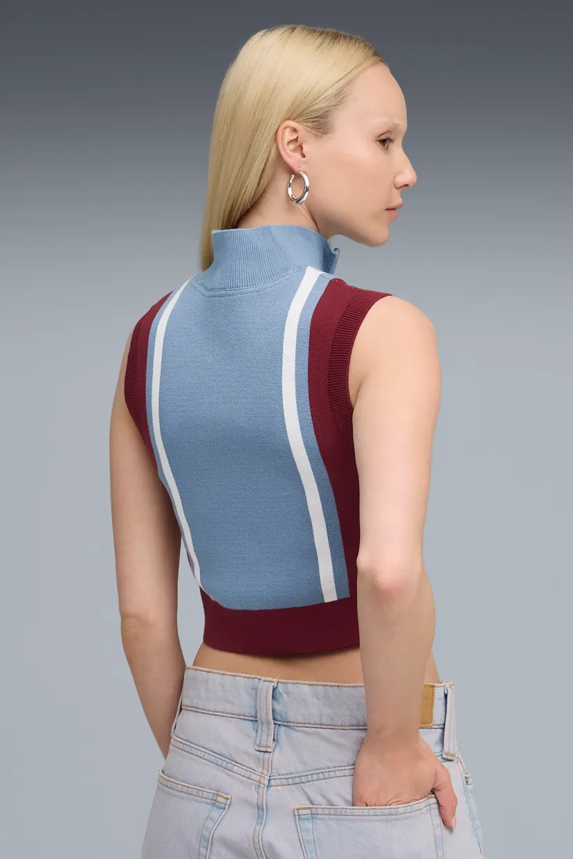 Жіночий жилет FUTURE.PUMA.ARCHIVE Half-Zip Knitted Tank Women 5