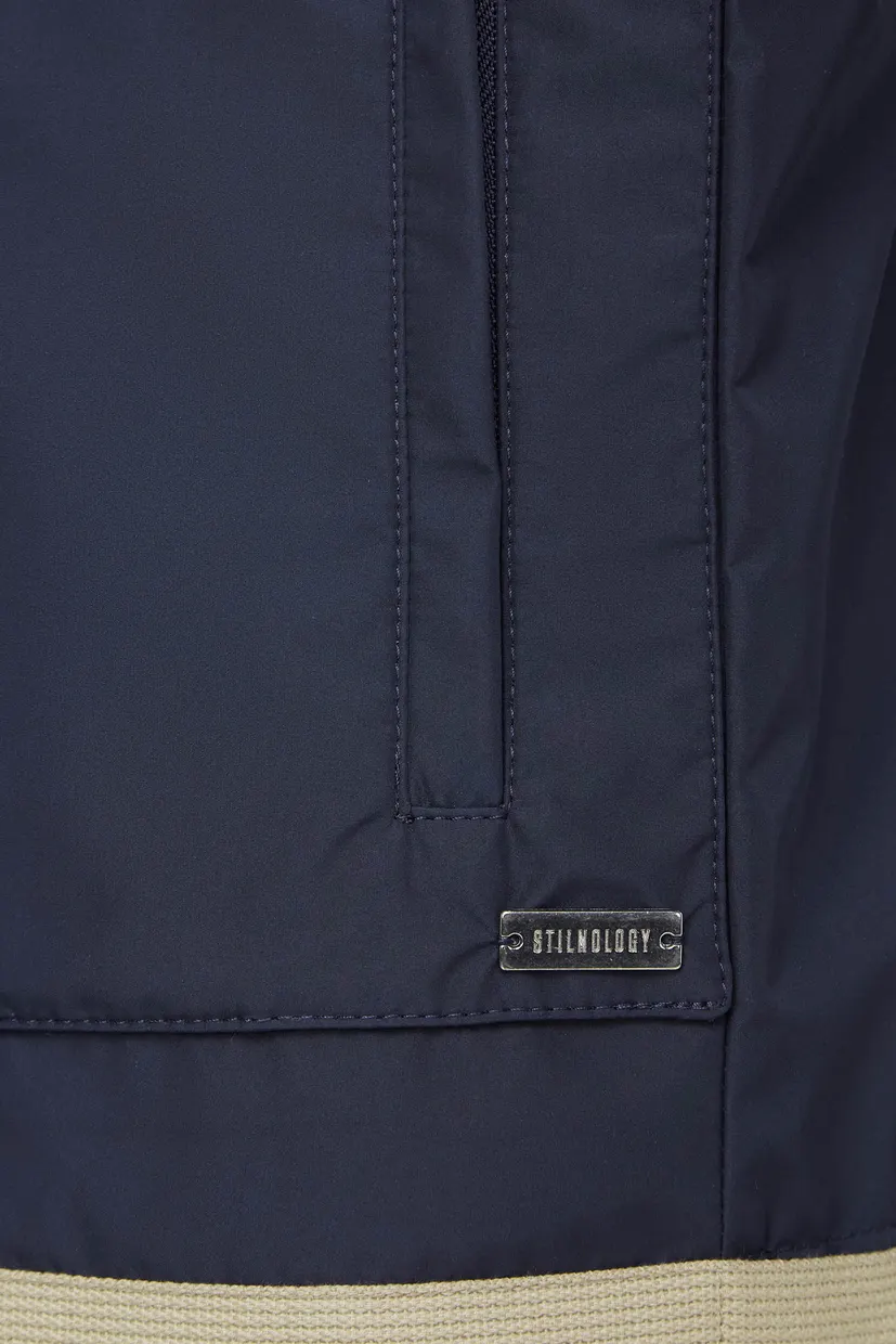 Мужская темно-синяя ветровка 3