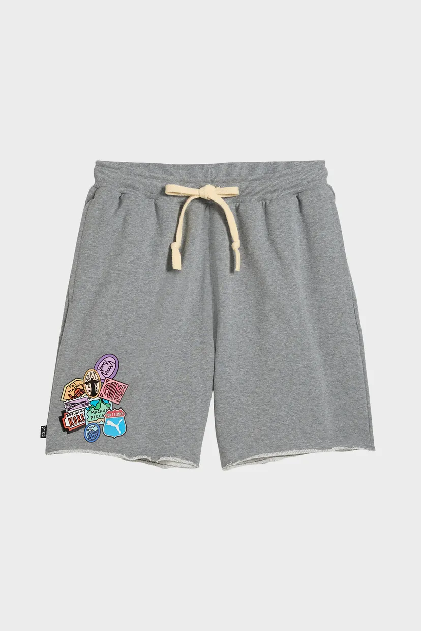 Сірі шорти ATW Dylan Terry Basketball Shorts Unisex (унісекс) 4