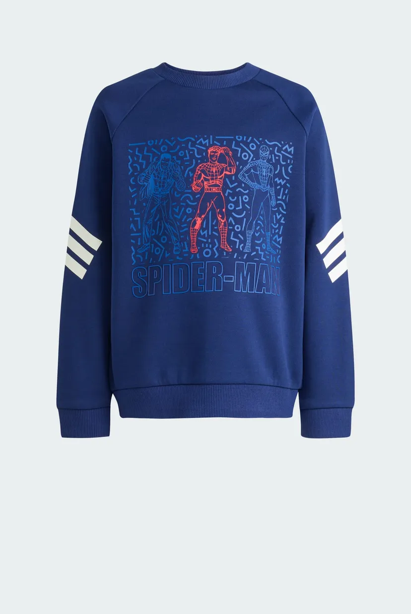 Дитячий синій комплект одягу (світшот, штани) ADIDAS MARVEL SPIDER-MAN 8