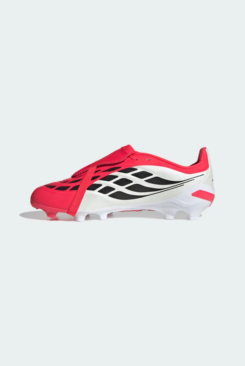 Дитячі червоні бутси PREDATOR LEAGUE Fold-Over Tongue Firm Ground Football Kids 6