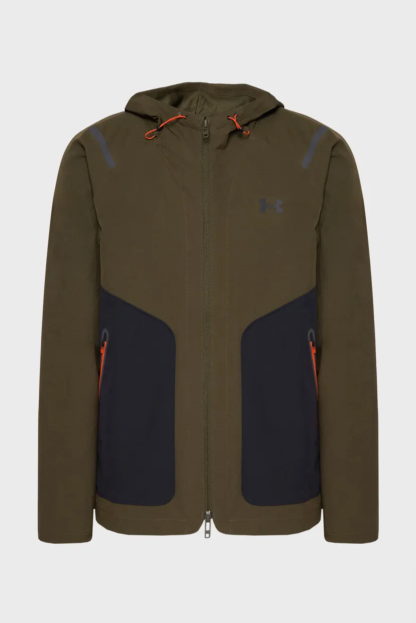 Чоловіча оливкова вітровка UA Unstoppable Jacket LC 5