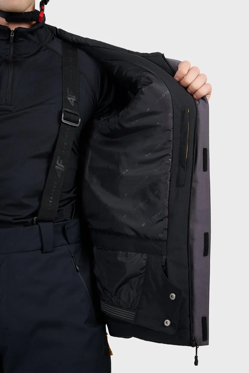 Мужская черная лыжная куртка TECHNICAL JACKET 4