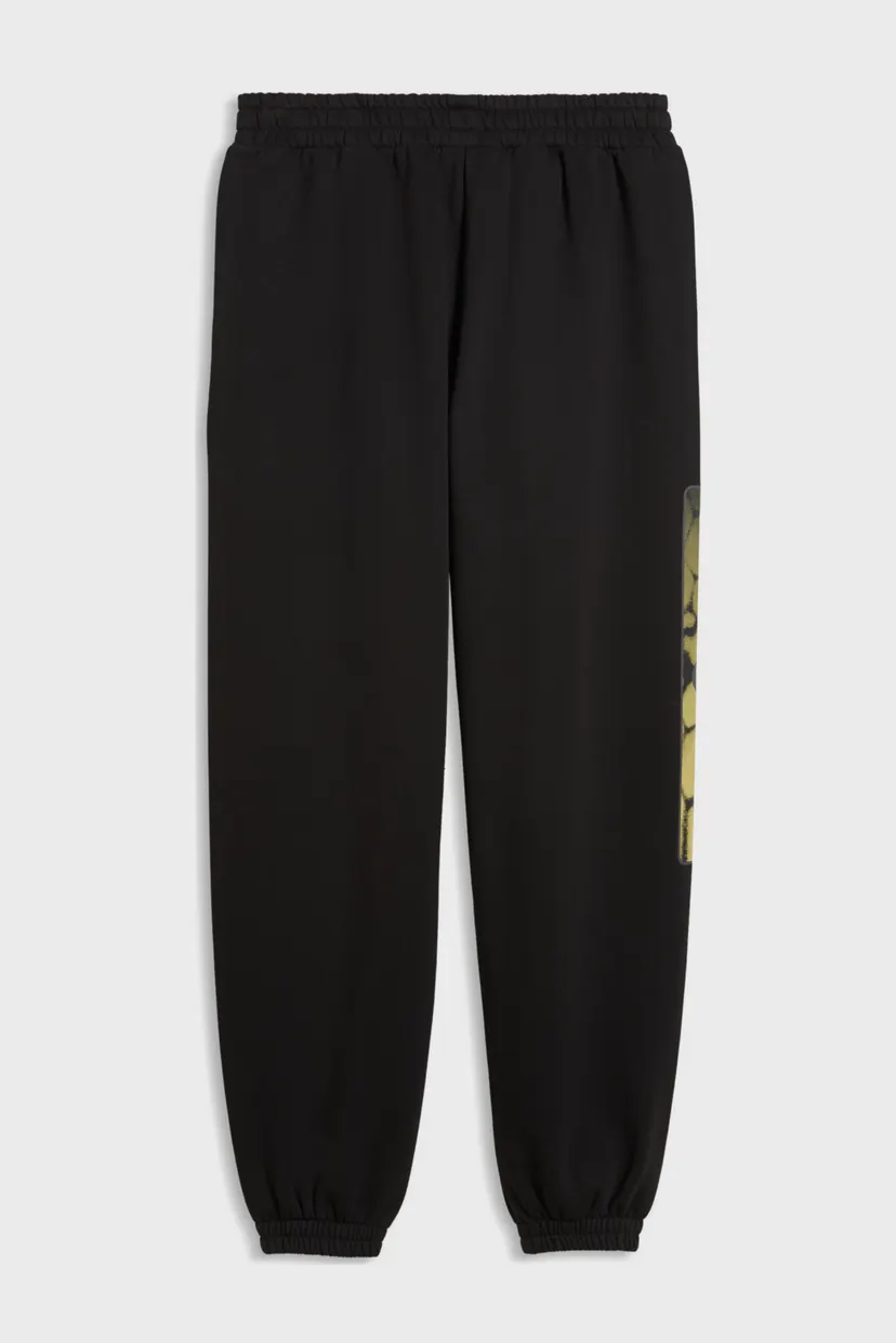 Чоловічі чорні спортивні штани PUMA Sport Relaxed Street Graphic Fleece Sweatpants Men 5