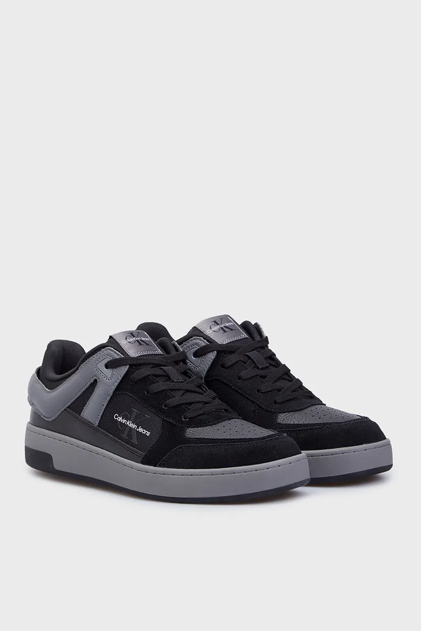 Чоловічі чорні снікерси BASKET CUP LOW LACEUP LTH ML MTR 3