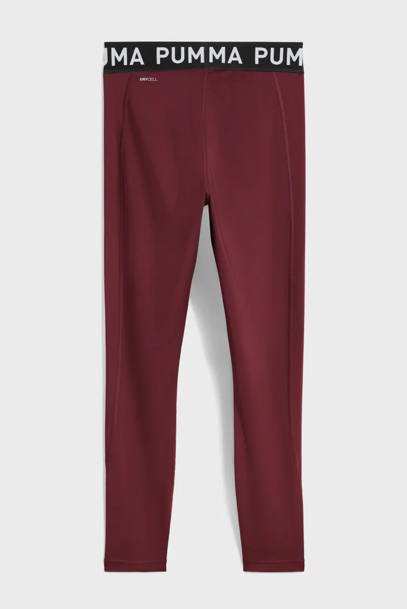 Женские бордовые тайтсы PUMA STRONG Tights Women 5