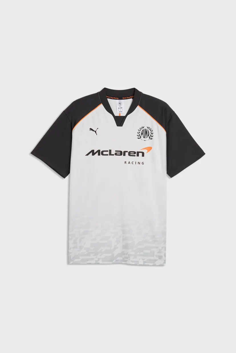 Мужская белая футболка McLAREN RACING Relaxed Jersey Men 4