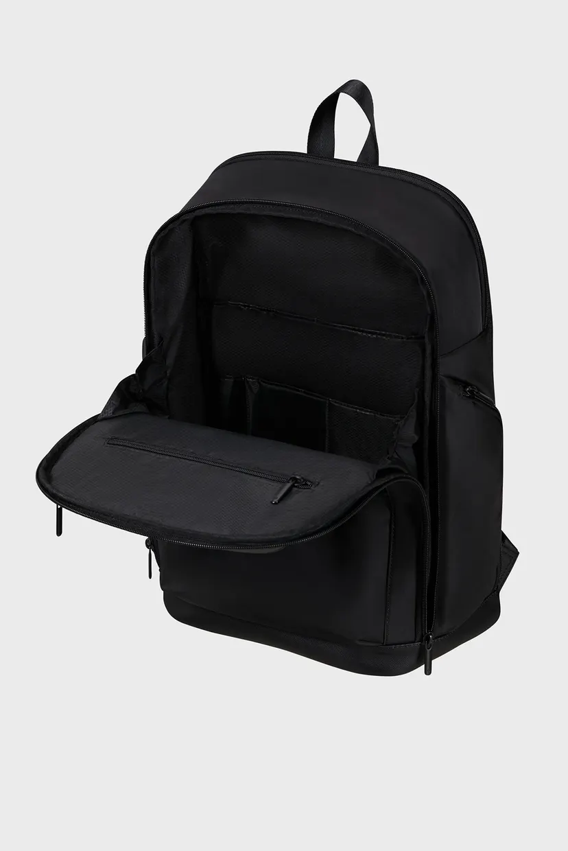 Чоловічий чорний рюкзак RELYON BLACK 5