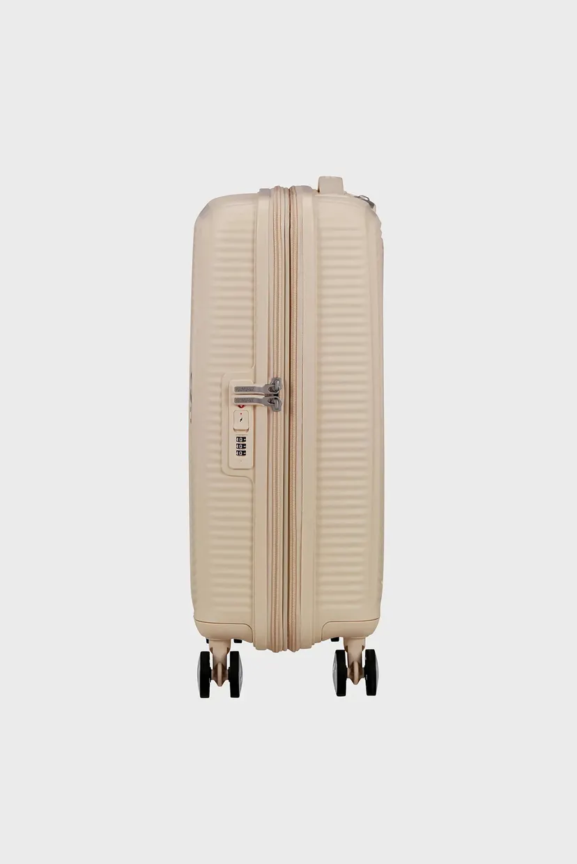 Бежевый чемодан 55 см SOUNDBOX COCONUT SAND 3