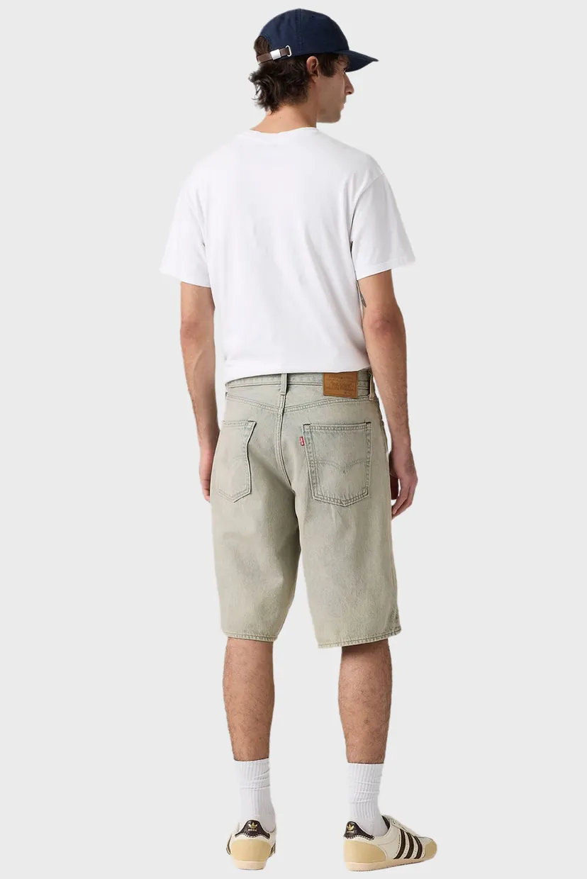Мужские бежевые джинсовые шорты 478 Baggy 4