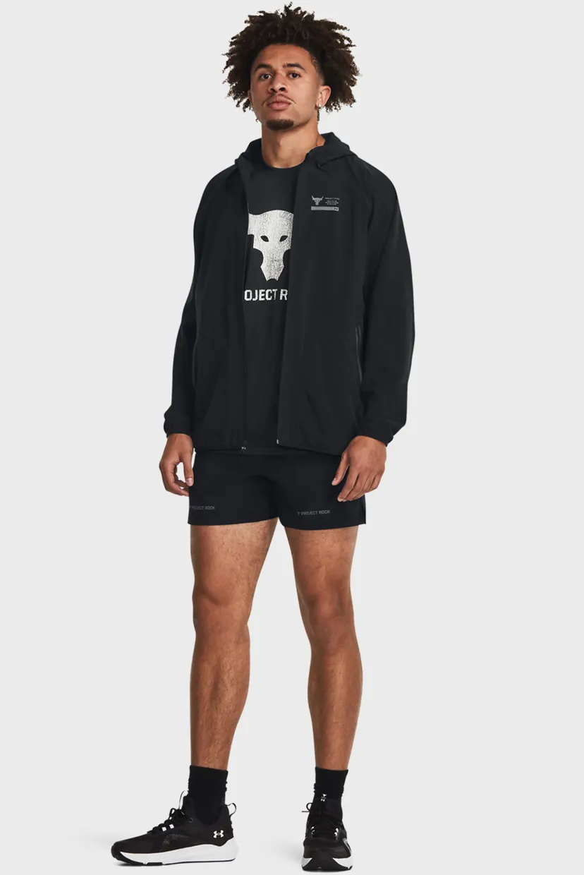 Мужская черная ветровка Pjt Rock Unstoppable Jkt Under Armour