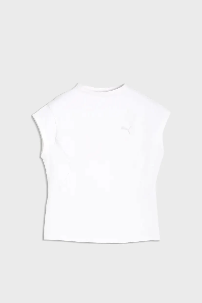 Женская белая майка PUMATECH SENSE dryCELL Tee Women 4