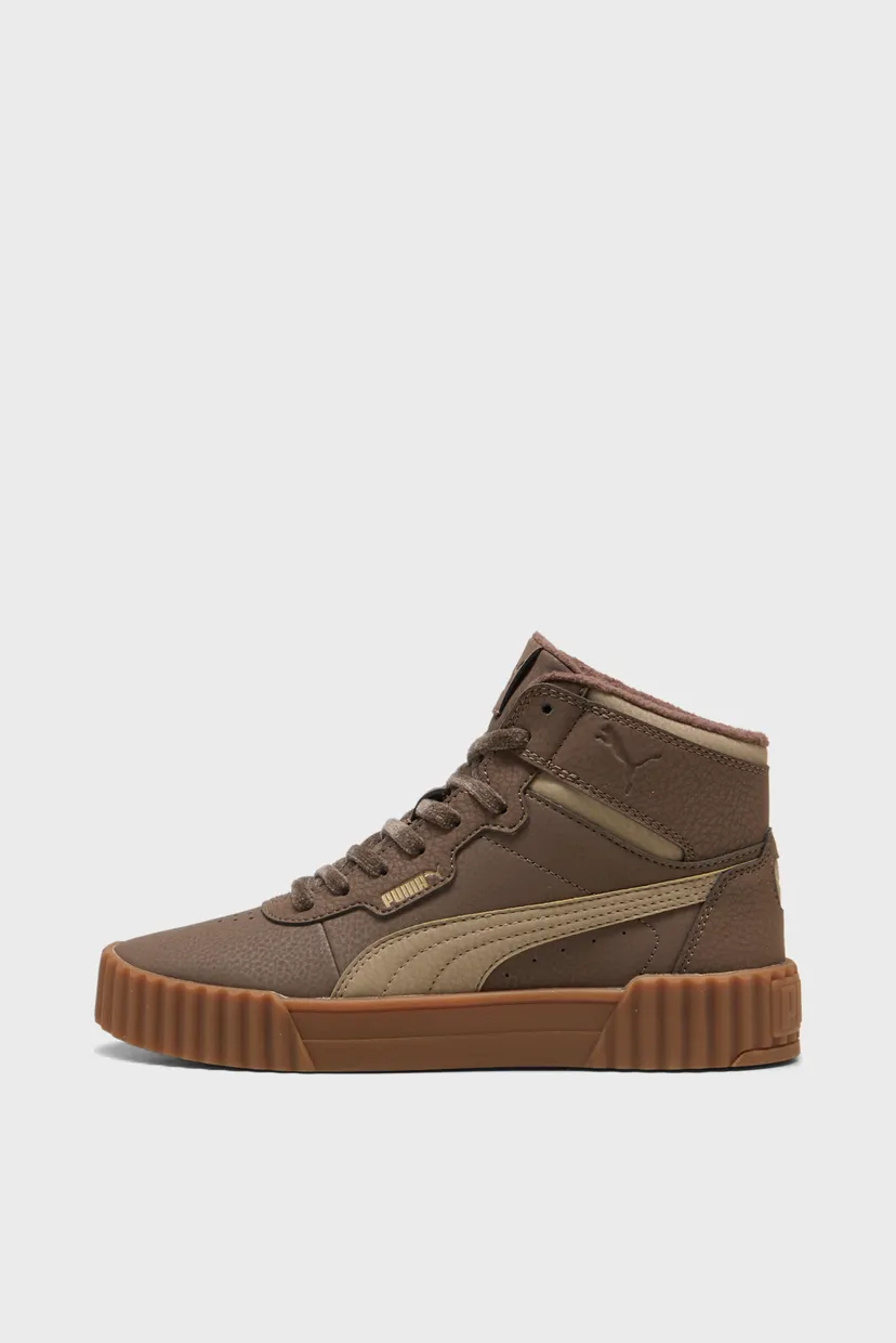 Женские коричневые хайтопы Carina 3.0 Mid Sneakers Women 3
