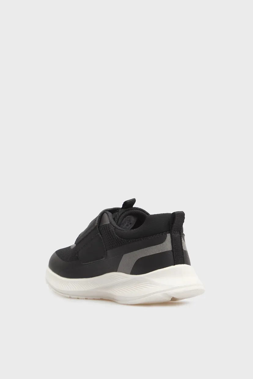 Детские черные кроссовки LOW CUT VELCRO 5