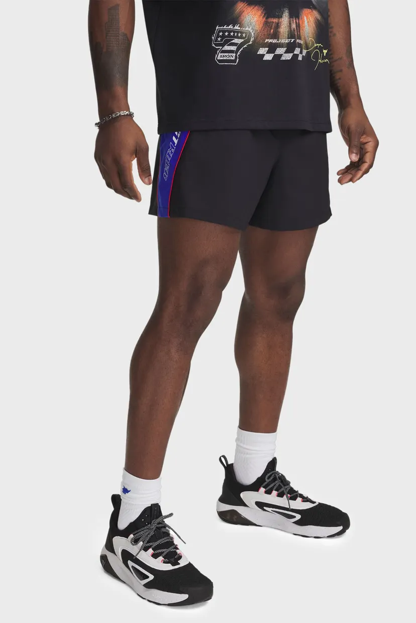 Мужские черные шорты Pjt Rck Colorblock Wvn Short 1