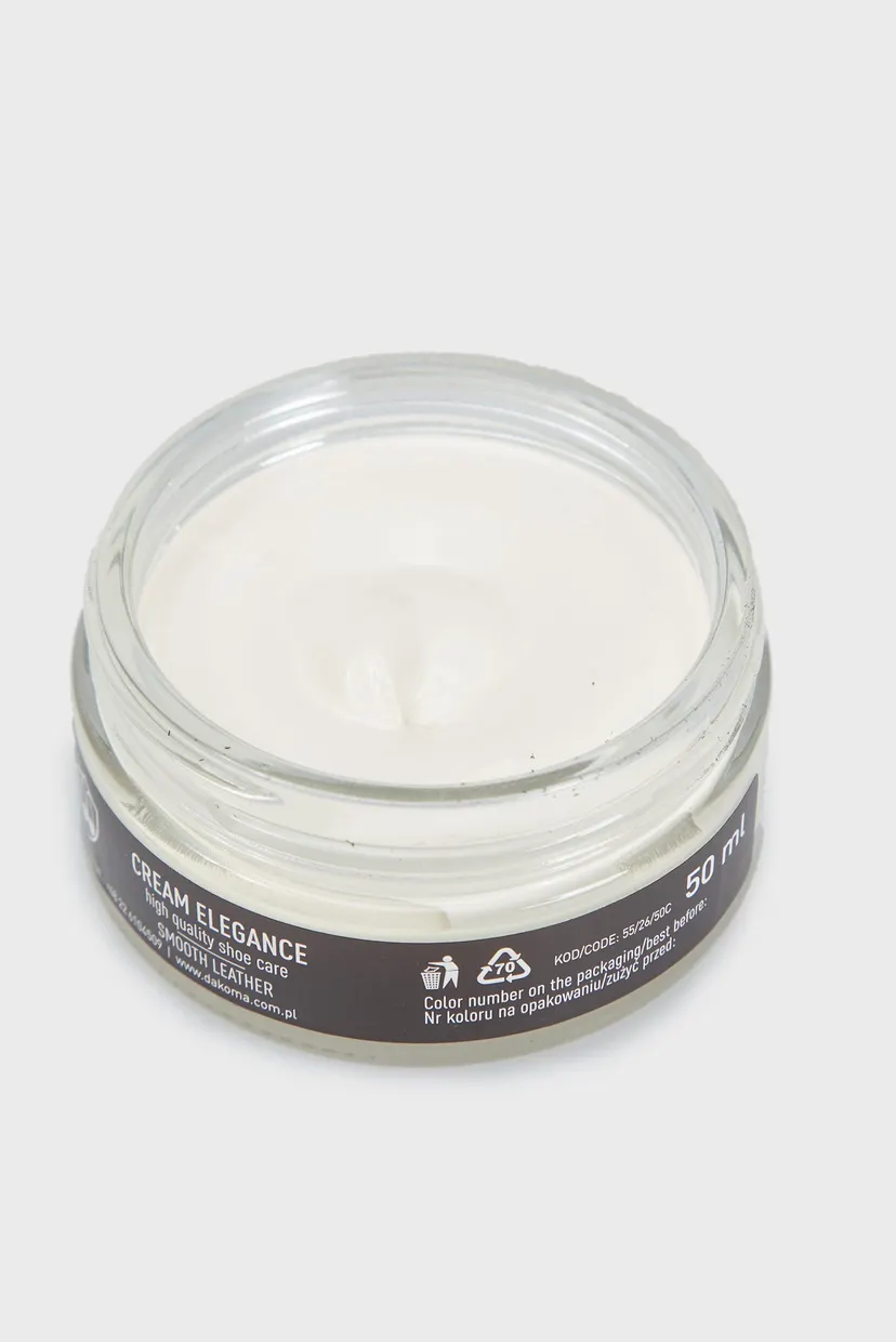 Крем для взуття (білий) CREAM ELEGANCE (50 мл) 3