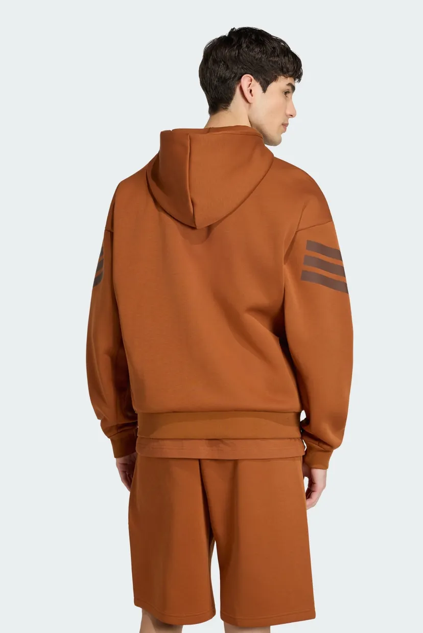 Чоловіче руде худі Future Icons 3-Stripes 3