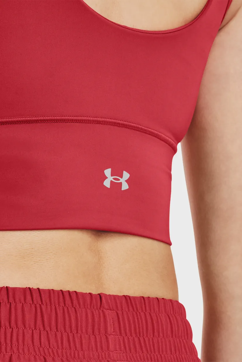 Жіночий червоний топ Meridian Fitted Crop Tank 4