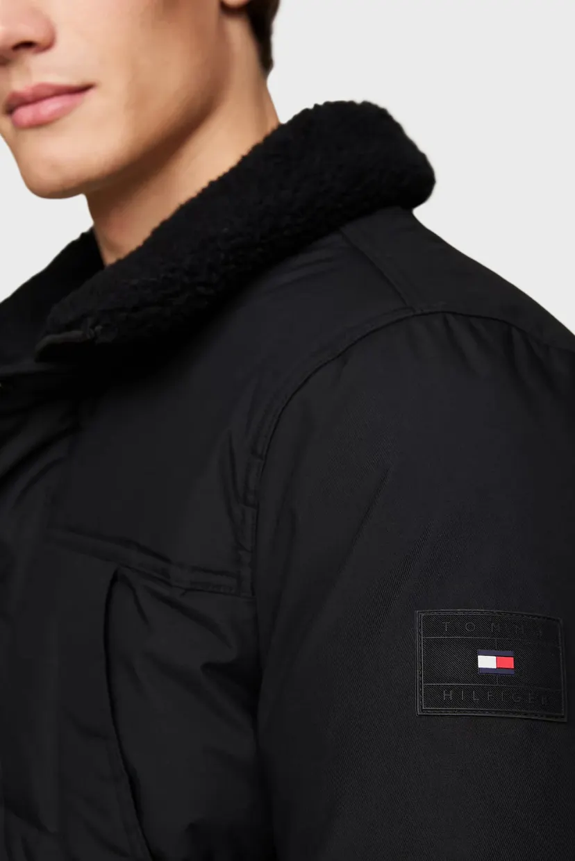 Чоловіча чорна парка ROCKIE UTILITY PARKA 4