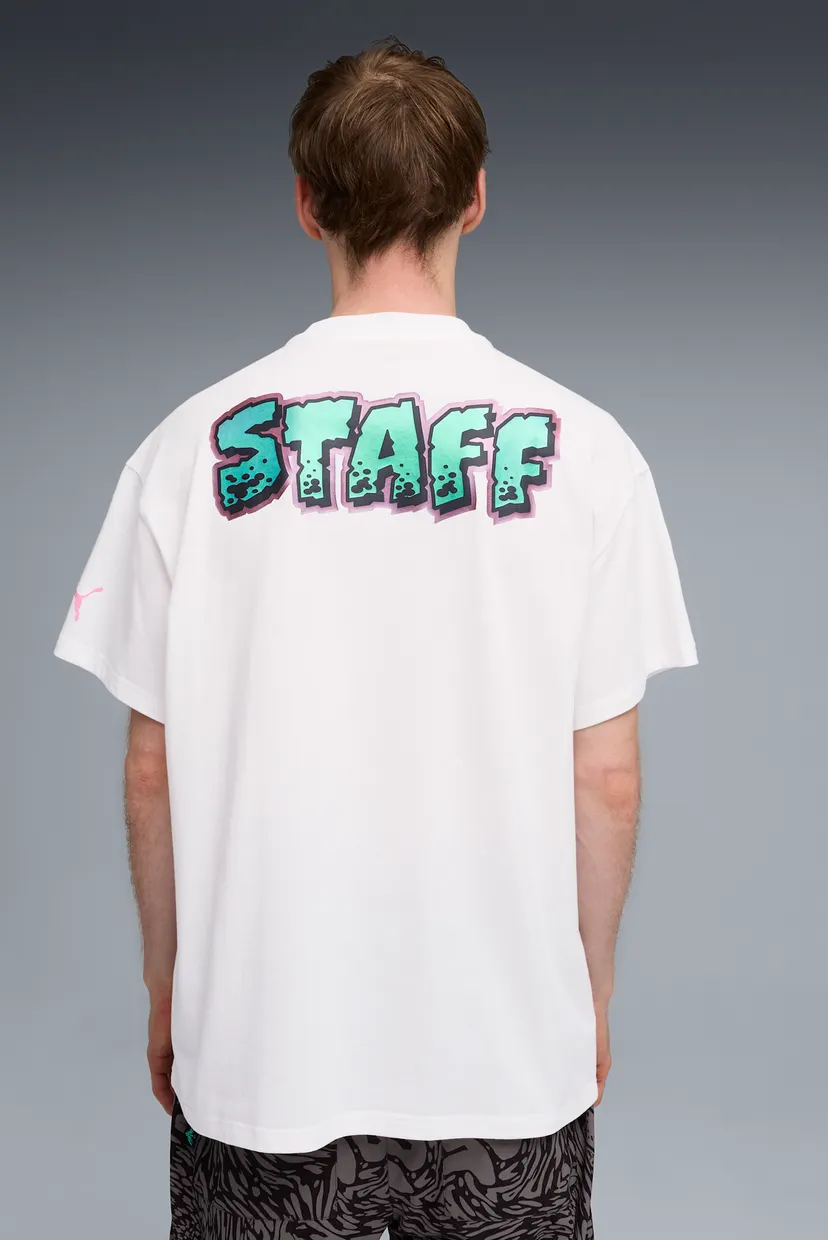 Чоловіча біла футболка Melo World Tee II Oversized Tee Men 3