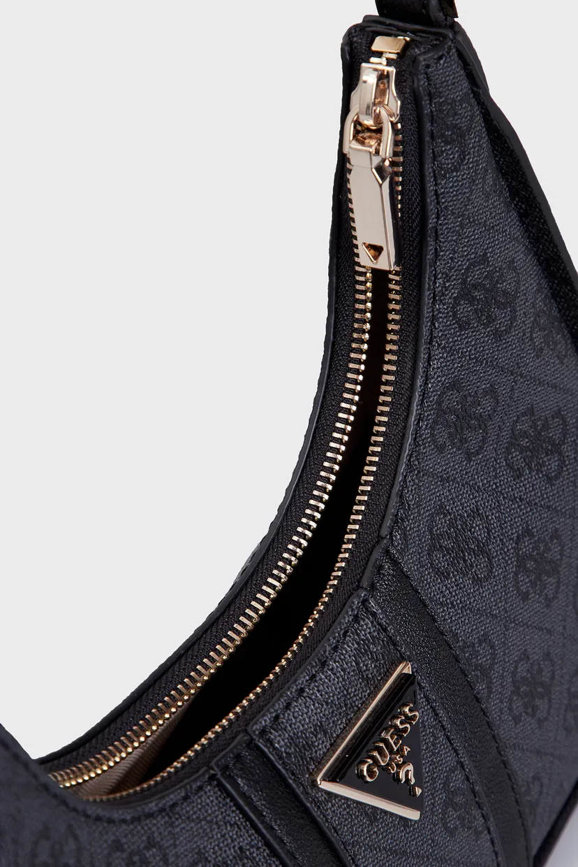 Жіноча темно-сіра сумка з візерунком NOREEN TOP ZIP SHOULDER BAG 6