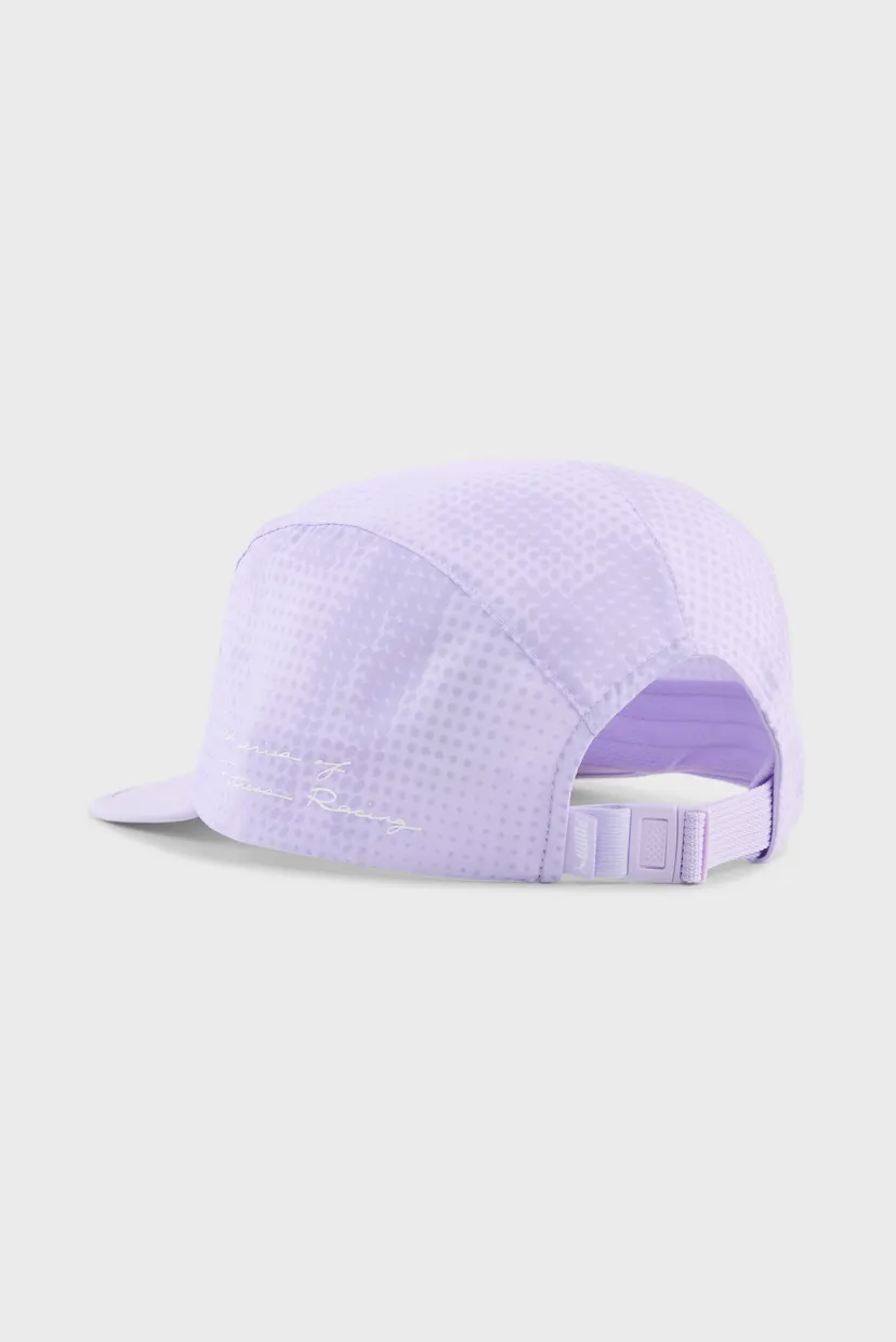 Сиреневая кепка PUMA x HYROX Running 5-Panel Graphic Cap 3