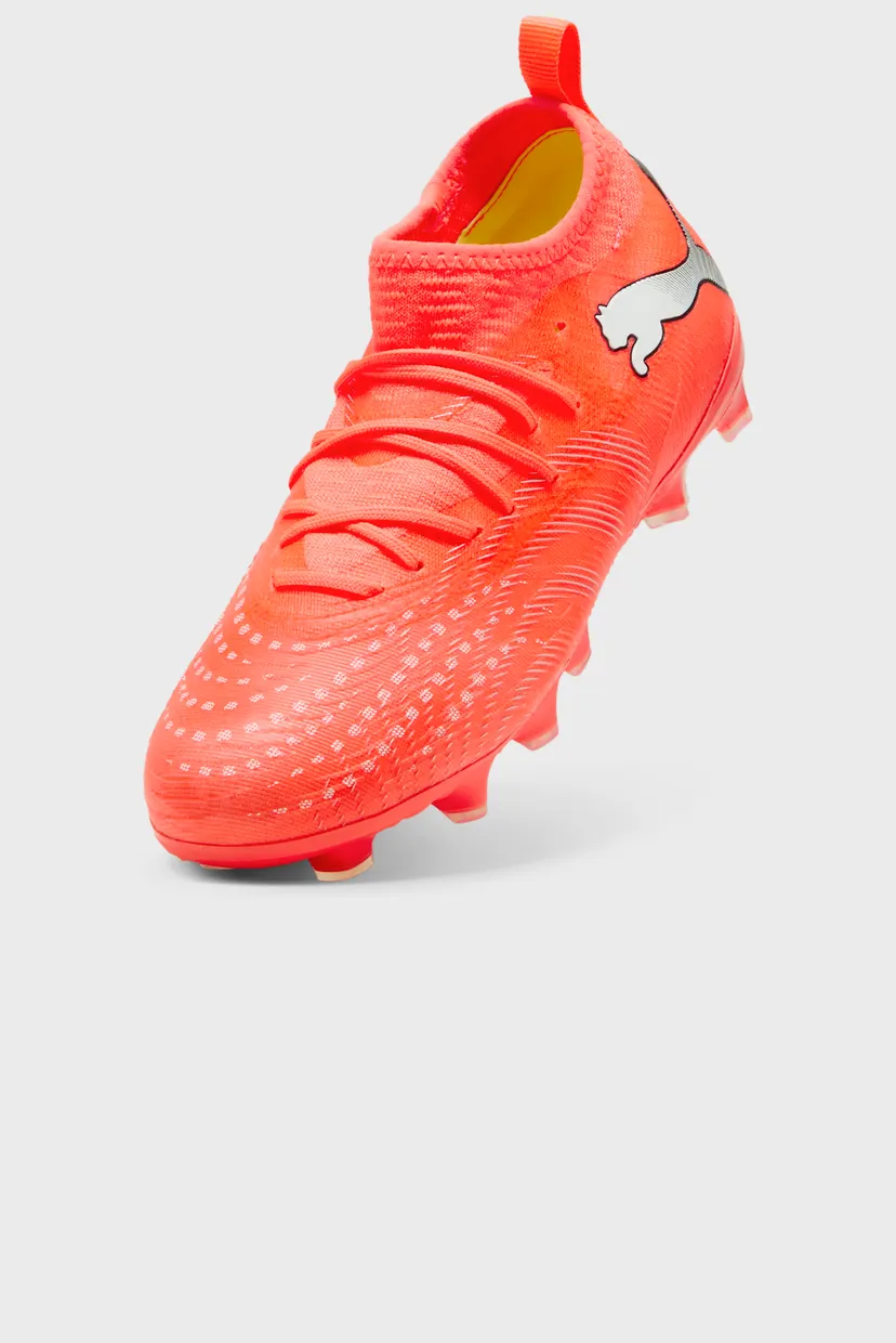 Детские красные бутсы FUTURE 9 MATCH FG/AG Football Shoes Youth 5