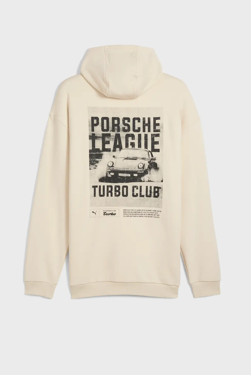 Чоловіче біле худі Porsche Legacy Graphic Hoodie Men 7