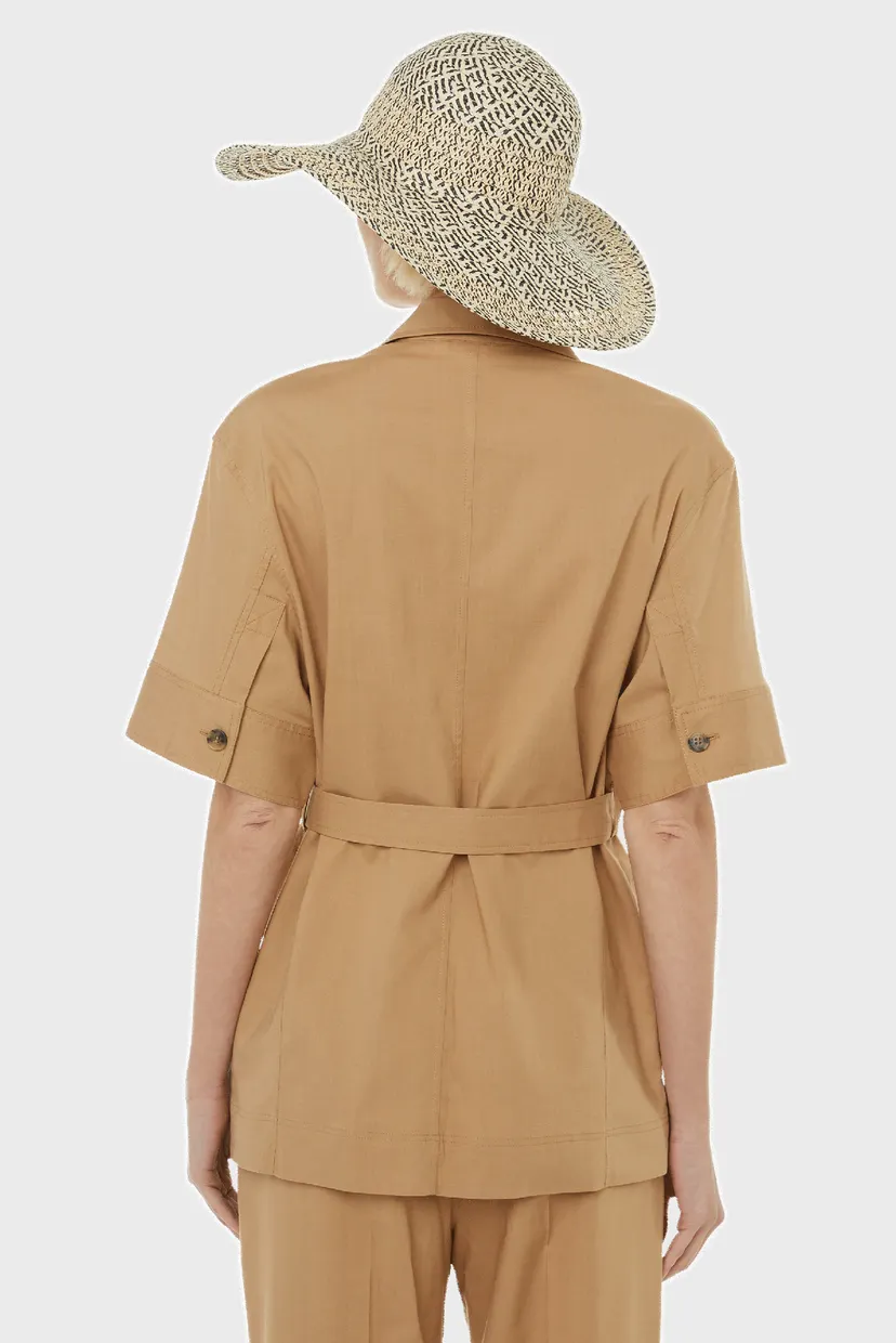 Жіноча бежева сорочка SOFT TAILORED 3