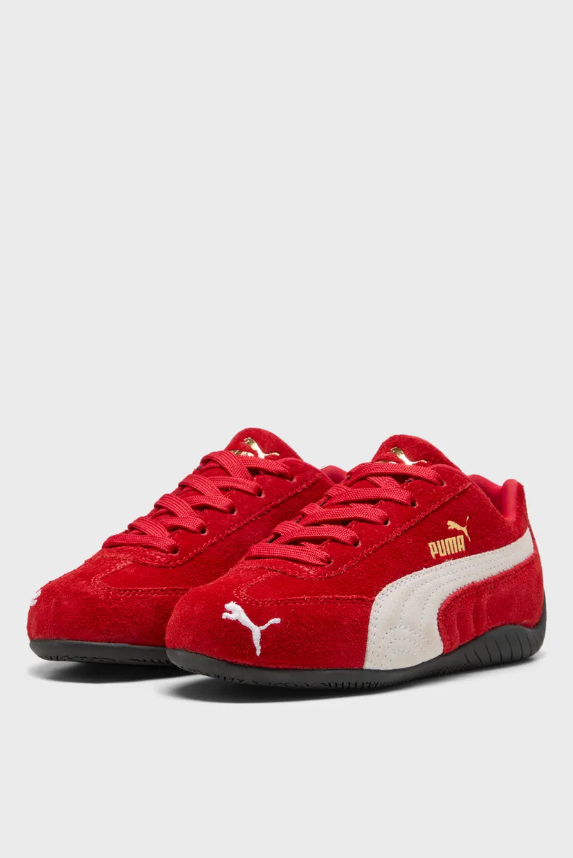 Дитячі червоні шкіряні кросівки Speedcat Sneakers Kids 3