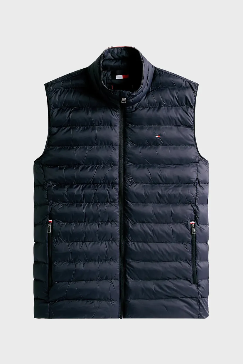Чоловічий темно-синій жилет CORE PACKABLE RECYCLED VEST 5