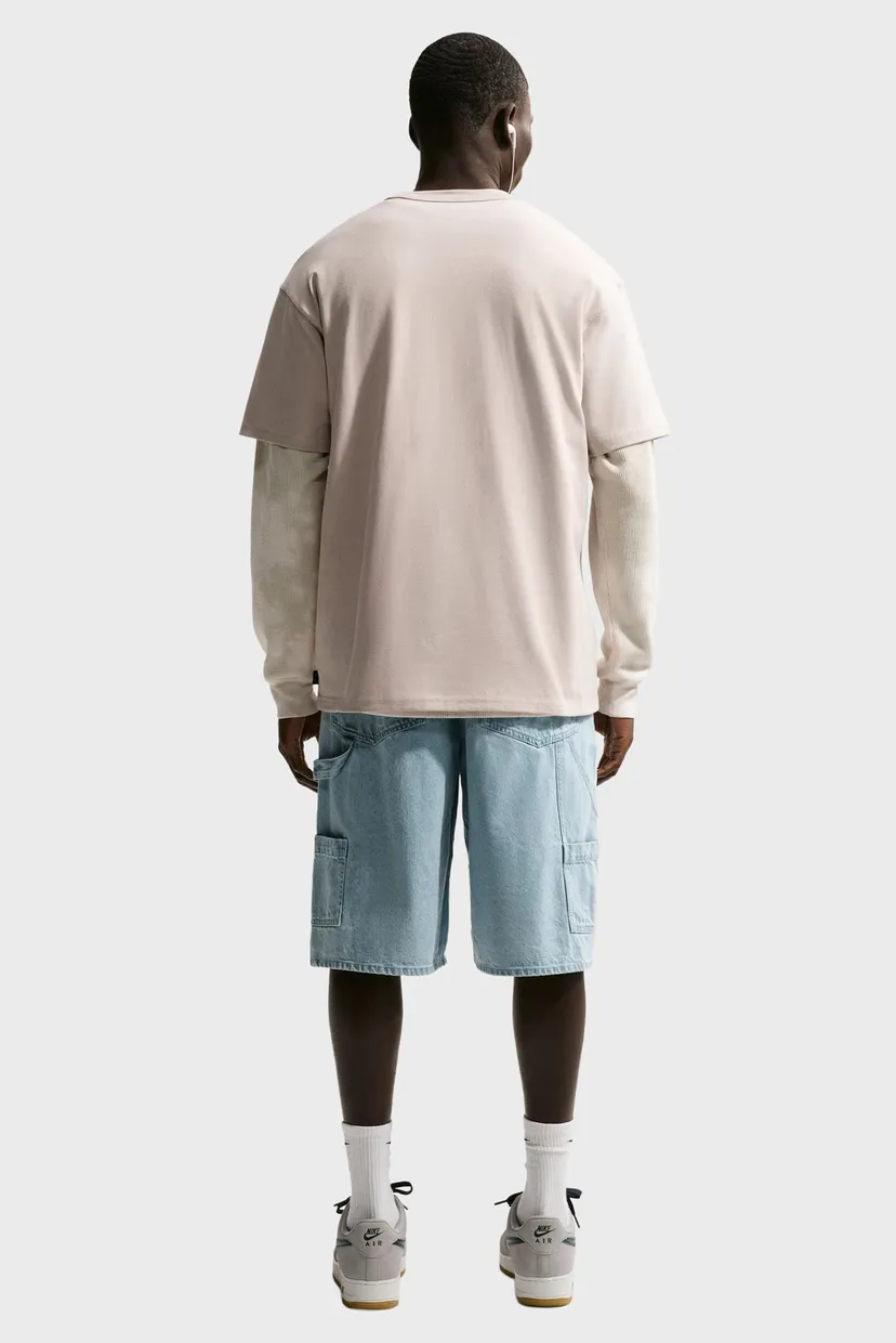 Мужская бежевая футболка M NSW TEE LSE PREM ESS SUST Nike IH1121