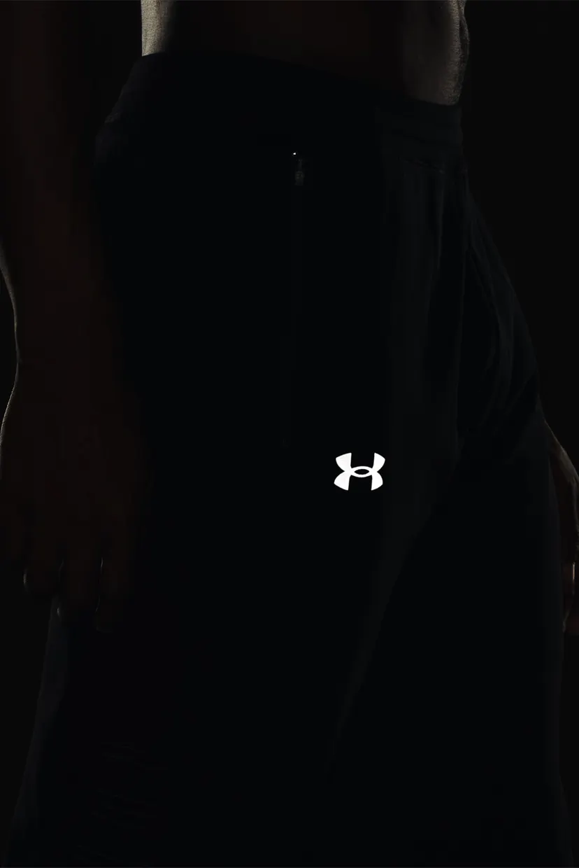 Мужские черные спортивные брюки UA INTELLIKNIT RUN PANT 4