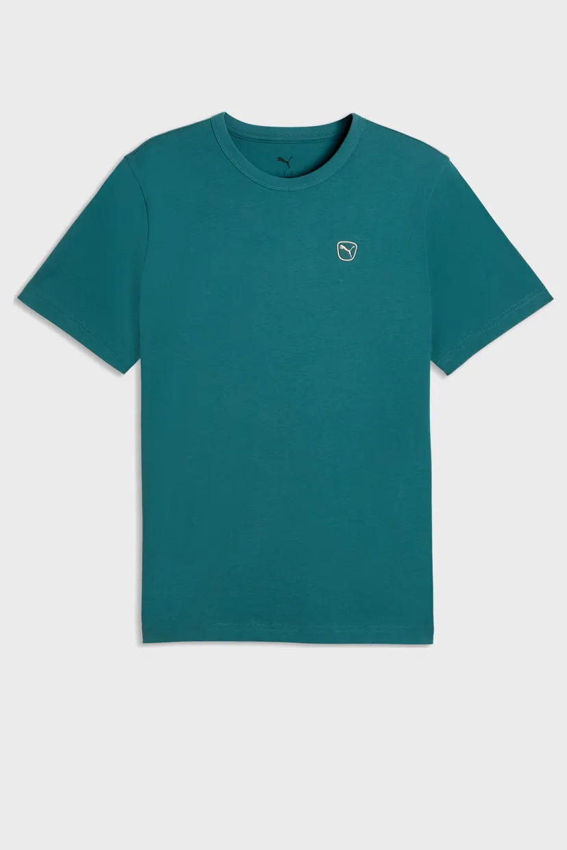 Мужская бирюзовая футболка Essentials Elevated Tee Men 4