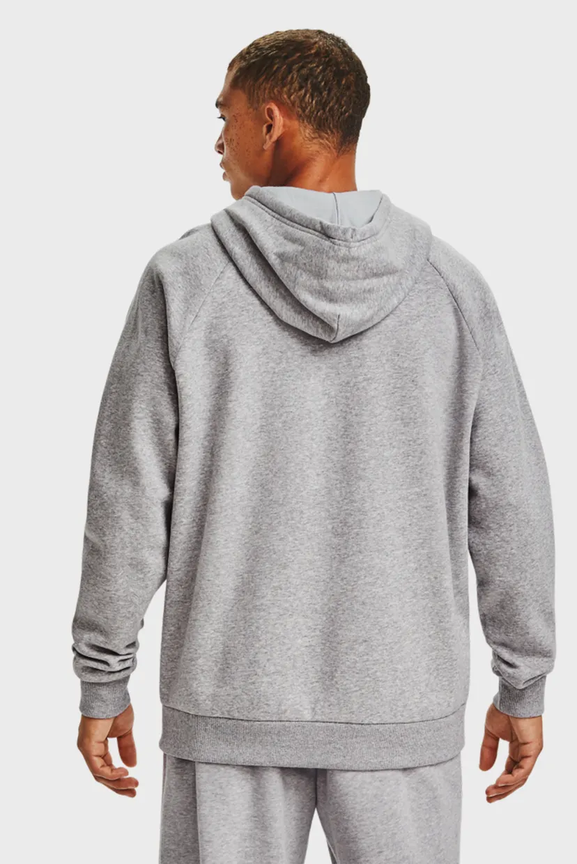 Чоловіче сіре худі UA Rival Fleece Big Logo HD 3