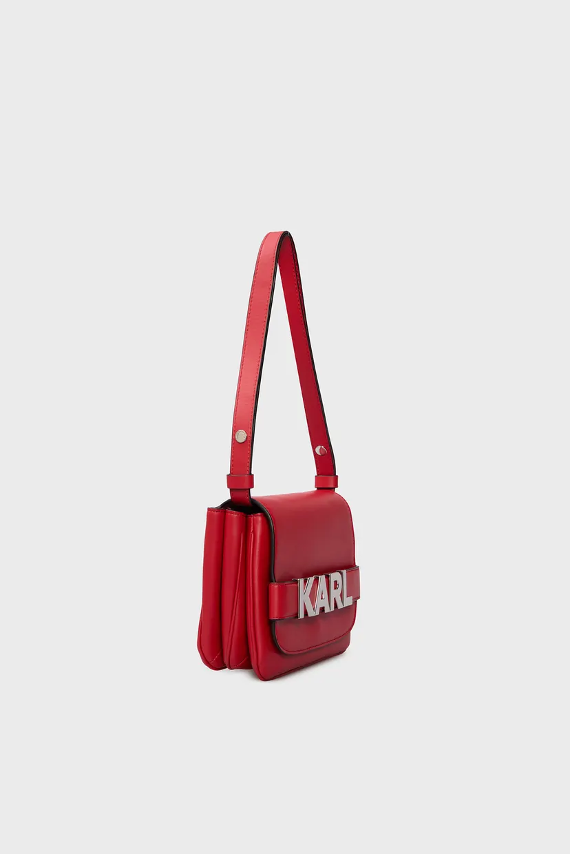 Женская красная сумка K LETTERS FLAP CROSSBODY 3