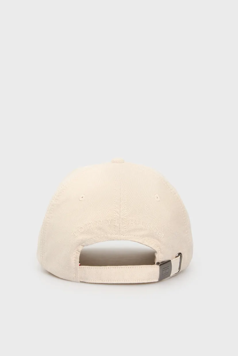 Мужская бежевая кепка TH FLAG OXFORD 6 PANEL CAP 3