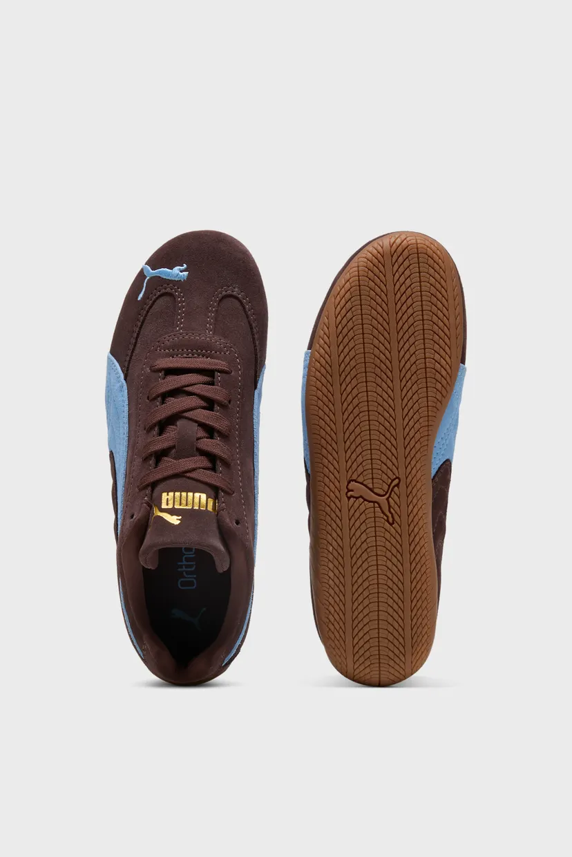 Дитячі коричневі замшеві кросівки Speedcat Sneakers Youth 4