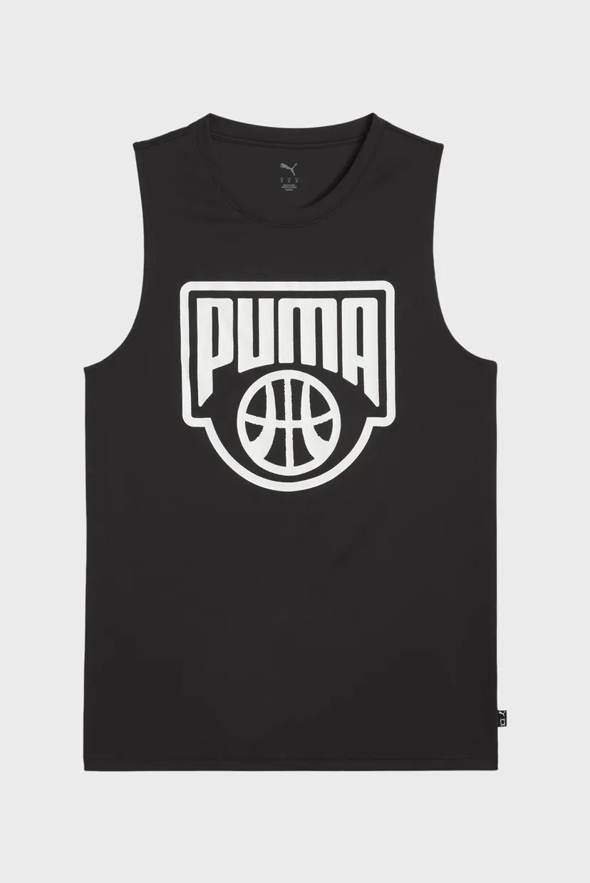 Мужская черная майка Posterize Basketball Tank Men 5