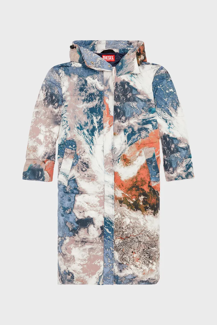 Жіноча куртка з візерунком W-TAKRY-CMF JACKET 4