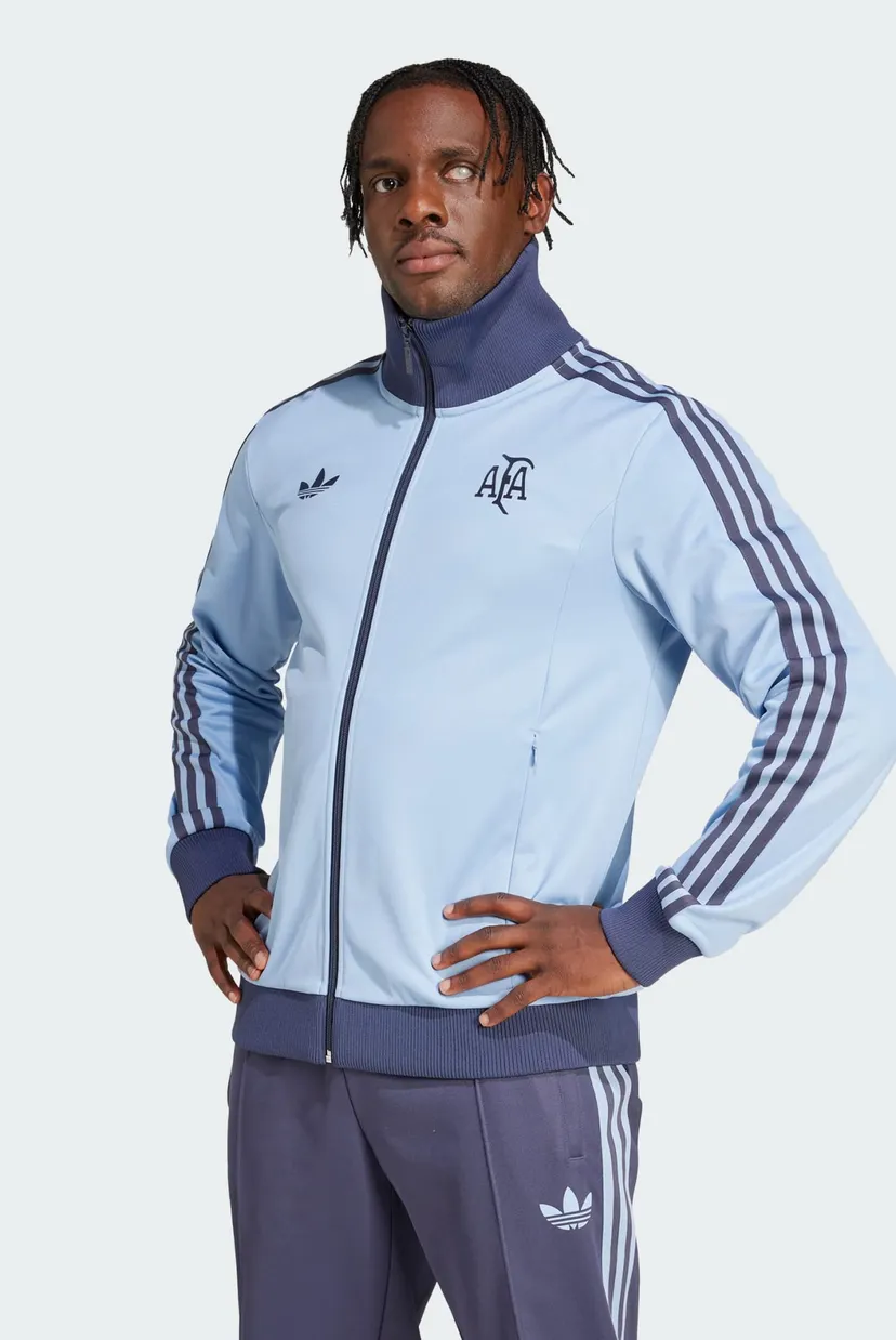 Мужская голубая спортивная кофта Argentina Anniversary adidas