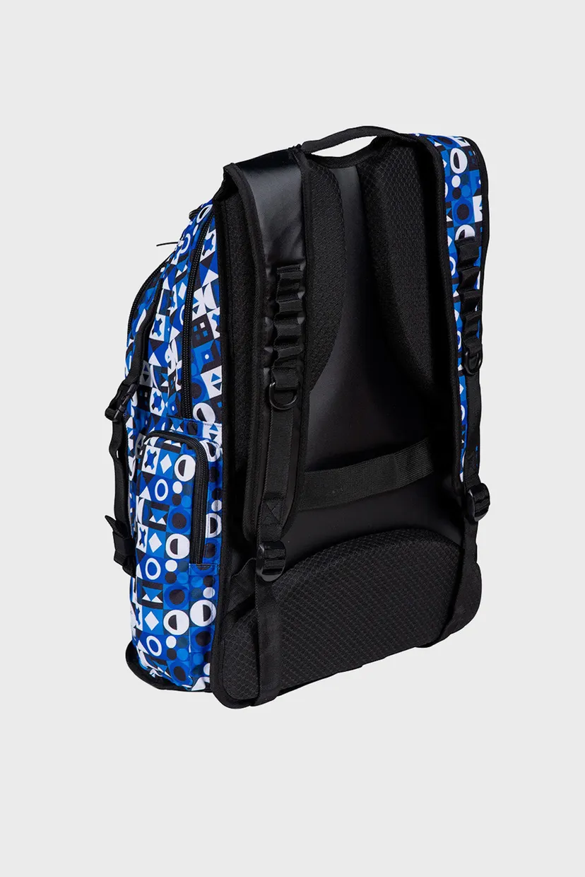 Синий рюкзак с узором ALL SET BACKPACK 45L AO 6