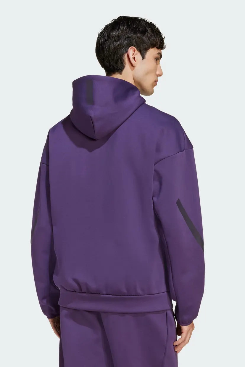 Мужское фиолетовое худи New adidas Z.N.E. Full-Zip 3